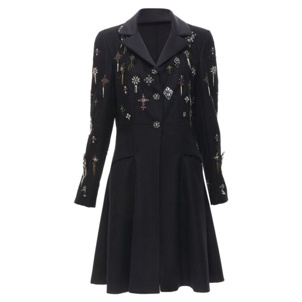 Chanel Lesage Punk cashmere coat